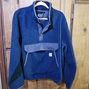 Carhartt Men's Teal Fleece Pullover